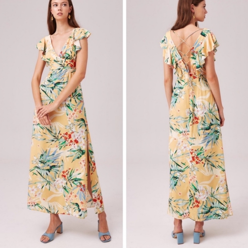 NWT Finder Keepers Paradise Maxi Dress Sz Medium